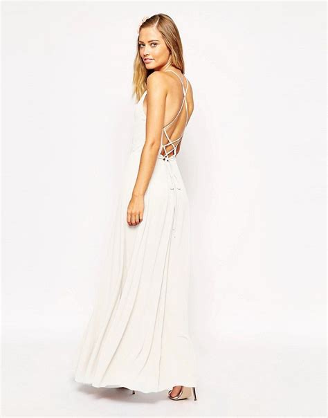 Asos Maxi Dress With Tie Back At Maxi Dress Prom Asos Maxi Dress Dresses