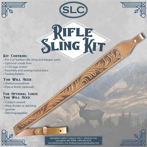 Rifle Sling Kit Springfield Leather