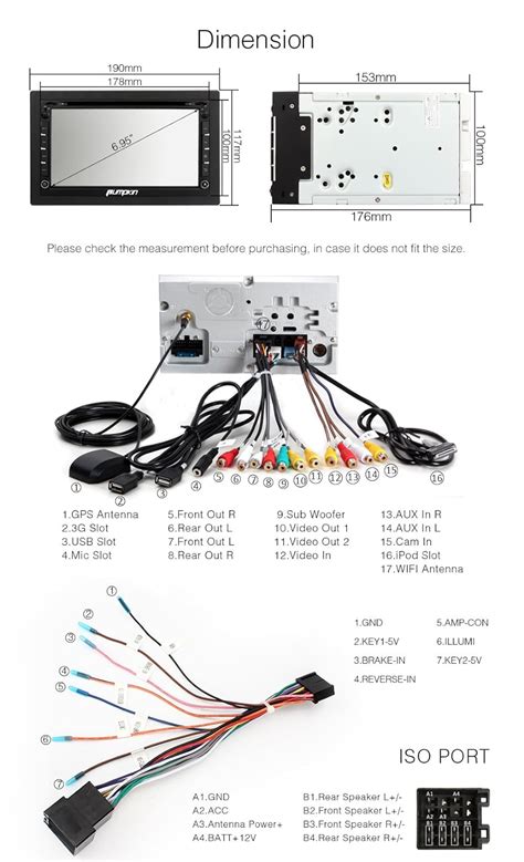 Ouku 7 Inch Touchscreendvd Receiver Wiring Diagram
