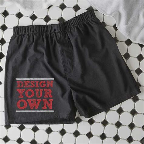 Design Your Own Custom Boxer Shorts