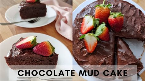 Chocolate Mud Cake The Best Ever Mud Cake Recipe Youtube