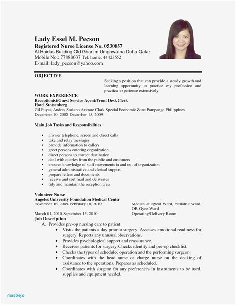 Simplify your job hunt—copy what works and personalize to land interviews. Sample Resume Computer Technician Philippines Valid ...