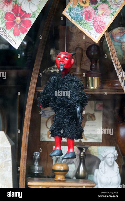 Devil Marionette In The Scriptum Shop Window Turl Street Oxford