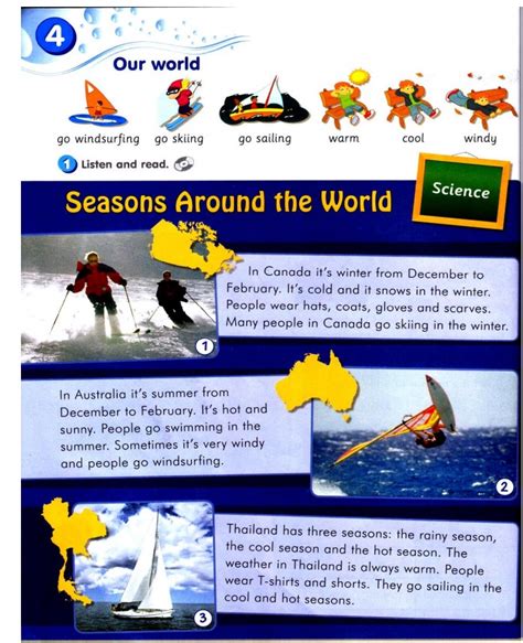 Seasons Around The World Page 38 Get Smart Plus 3 Quizizz