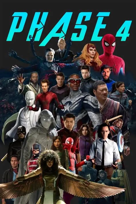 Marvel Cinematic Universe Mcu Phase 4 Mapupa