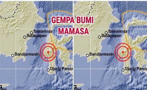 Gempa hari ini terjadi dimana. Gempa Bumi Berkekuatan 5,5 SR Guncang Mamasa Sulawesi Barat | Tagar
