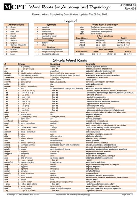 Anatomy And Physiology Root Words Prefixes Suffixes Anatomical Charts My Xxx Hot Girl