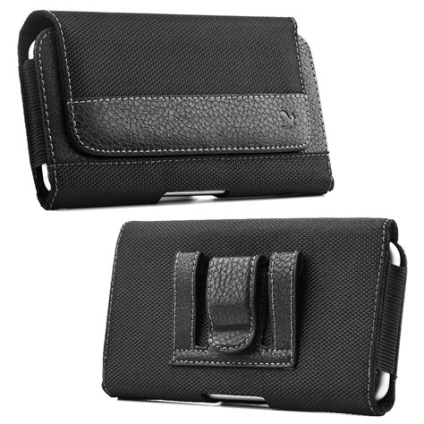 Premium Leather Phone Belt Clip Pouch Case Holster For Samsung Galaxy