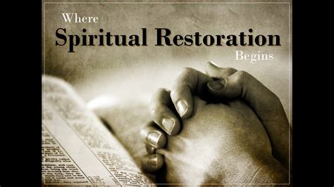 Where Spiritual Restoration Begins June 21 2020 Youtube