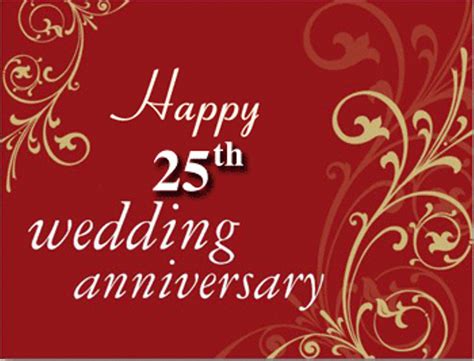 25th Wedding Anniversary Wishes Quotes Images For Parents Happy