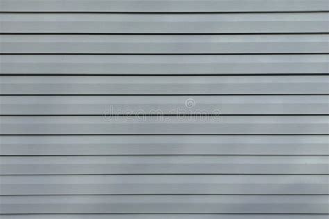 Gray Vinyl Siding Background And Texture Of Plastic Siding Stock Image