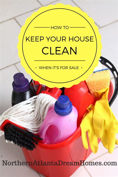 How To Keep Your House Clean While Its For Sale Georgia