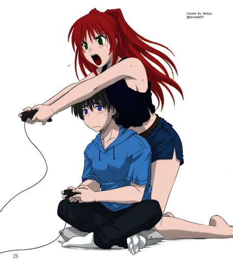 Manga Couple By Meikiyu On Deviantart
