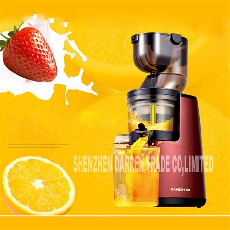 New Arrival Large Wide Mouth Feeding Chute Whole Apple Slow Juicer