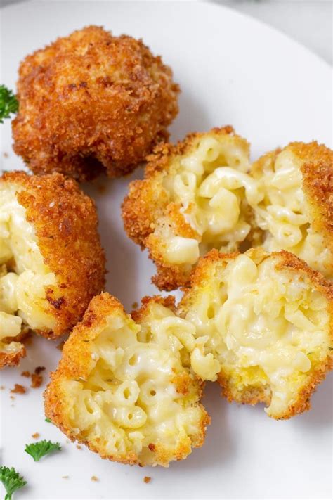 Sponsored Mac And Cheese Bites These Fried Mac And Cheese Calls Are Melty And So Fun To Eat