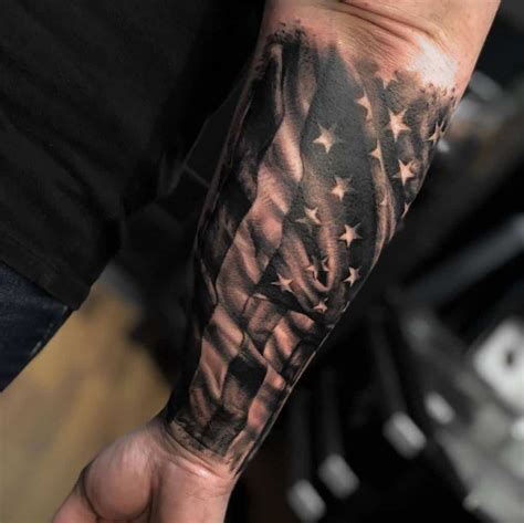 American Flag Forearm Tattoo Ideas - kulturaupice