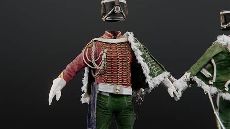 Soldier Napoleon High Rank Officer 3d Model Cgtrader