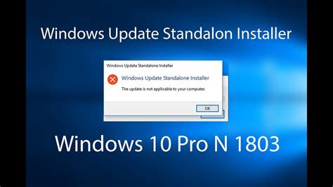 Certain editions are distributed only on devices directly from an original equipment manufacturer (oem). Windows 10 Pro N 1803 update standalone installer How to ...