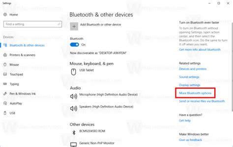How To Add Or Remove Bluetooth Taskbar Icon In Windows 10