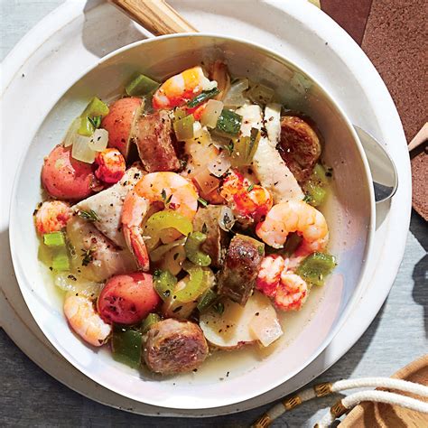 Cioppino is typically made from a variety of seafood depending on what's freshest, and the san francisco classic often includes a range of shellfish like dungeness crab, squid, and mussels, all simmered in a tomato broth spiked with wine. Gulf Coast Seafood Stew Recipe | MyRecipes