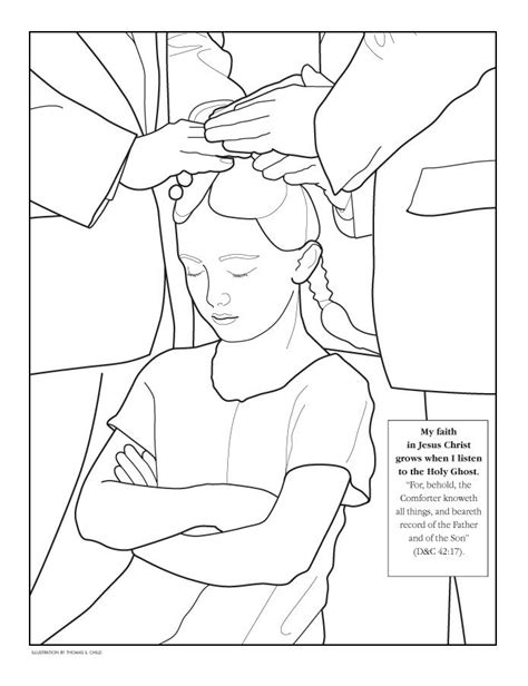 Google lds coloring pages baptism. A nice coloring activity for occupying youngsters during ...