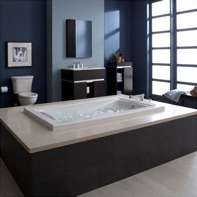 .bathroom, but this large whirlpool bathtub by blubleu also transforms your bathing experience. American Standard Green Tea Large Whirlpool Bath Tub in ...