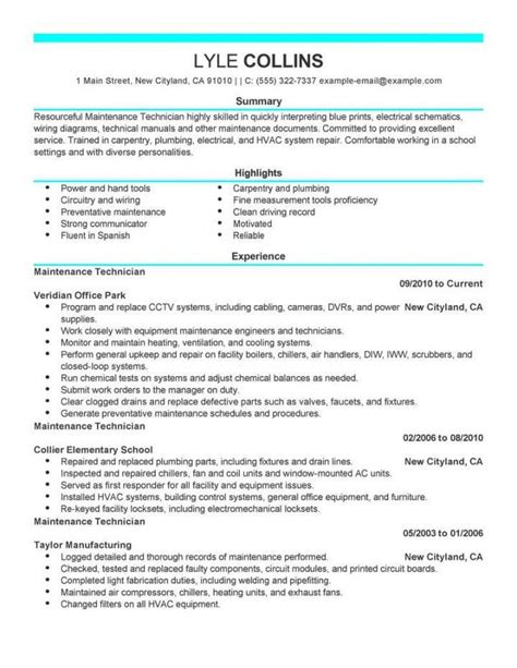 Do tailor your cover letter for each position for which you apply. Explore Our Sample of Maintenance Technician Job ...