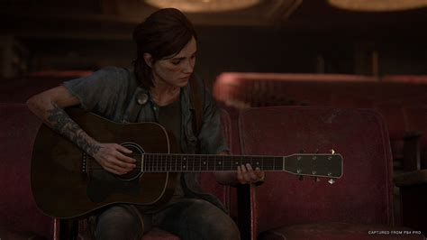 the last of us part ii e la sua chitarra giocatori suonano nothing else matters spaziogames