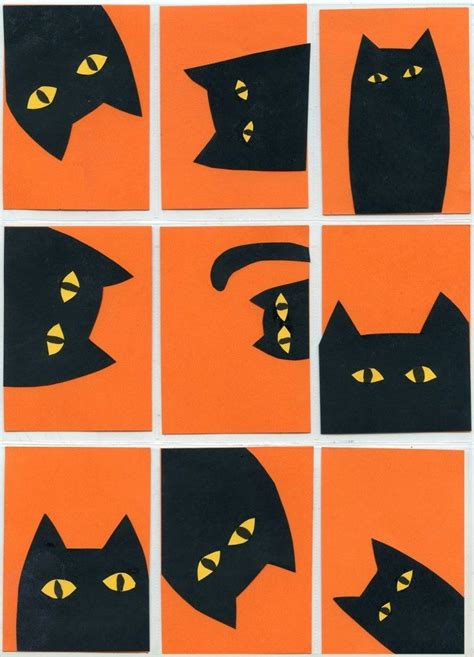Halloween Cat Collage · Art Projects For Kids