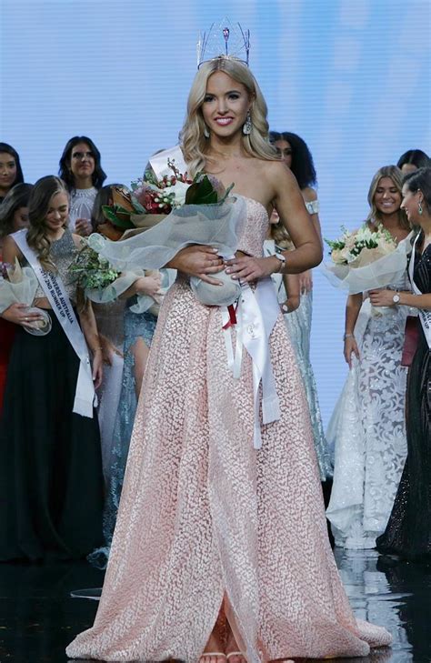 Miss Universe Australia 2017 Winner South Australias Olivia Vlach