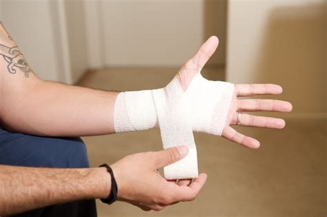 How To Wrap A Wrist With Athletic Tape Livestrongcom