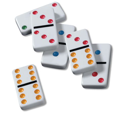 Dominoes Double 15 Solid White 136 Professional Size Dominoes In Tin