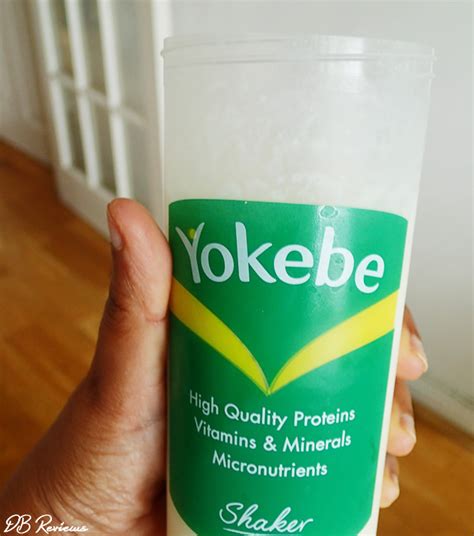 Yokebe Meal Replacement Shake With High Levels Of Protein Db Reviews Beauty Fashion Health