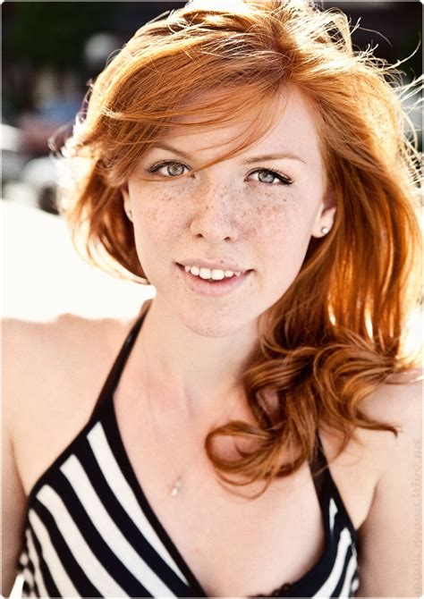 Nadya Photo By Nessa Beautiful Freckles Natural Redhead Freckles Girl