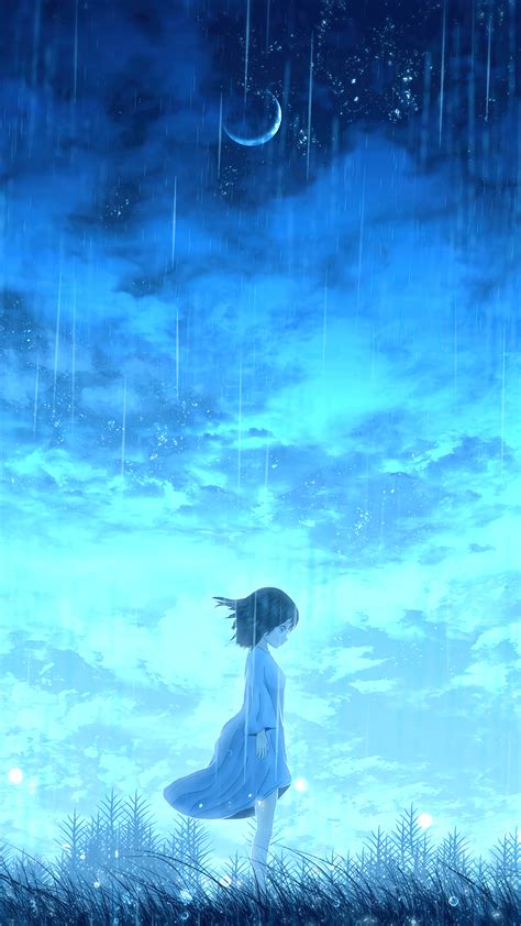Anime Sad Girl Alone