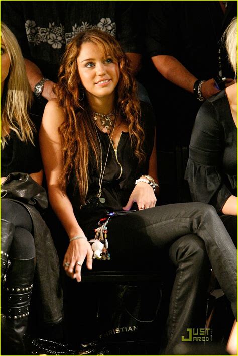 Full Sized Photo Of Miley Cyrus Christian Audigier 09 Photo 1483981