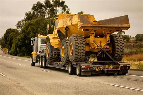 How To Safely Transport Construction Equipment