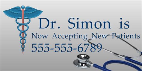 Accepting New Patient Accepting New Patients Vinyl Banners