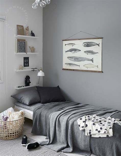 White is clean and fresh. Are These the Best Gray Boys' Room Ideas? Probably Yes ...