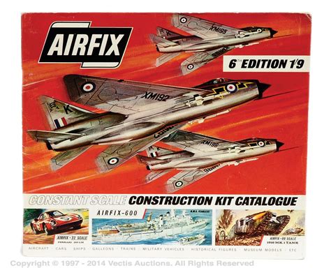 Early Airfix Catalogue Box Art Art Toy Airfix Kits