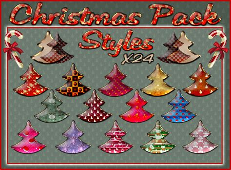 Christmas Pack Styles Ps By Laurent Dubus On Deviantart