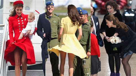 Kate Middletons History Of Flesh Flashing Wardrobe Malfunctions