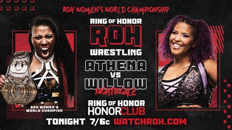 Roh Tv Results March 9 2023 Athena Vs Willow Nightingale Tpww