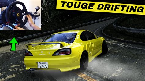 Drifting Nissan Silvia S15 In Touge Assetto Corsa Wheel Cam Gameplay