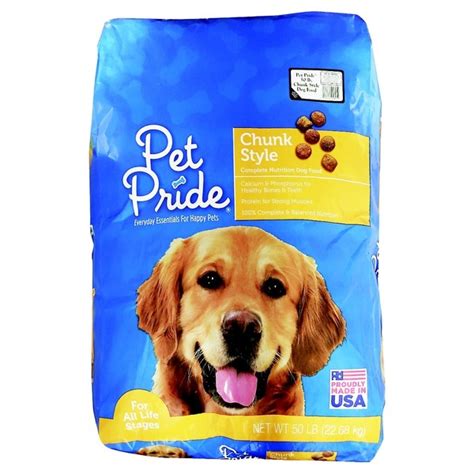 The dog is going to have a bloody stool. Pet Pride Chunk Style Dog Good (50 lb) from Kroger - Instacart