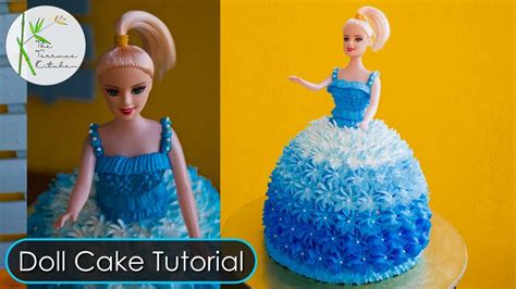 How To Make A Barbie Cake On Youtube Cake Walls
