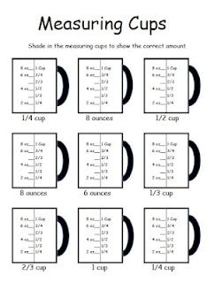 The following games involve different first grade math activities which you and your child can enjoy together. 2 fun worksheets on using liquid measuring cups. | Life ...