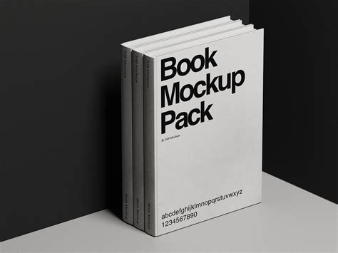 Mockup Pack Minimal Book Cover By Social Media Templates On Dribbble