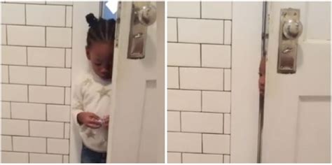 Mum Captures The Struggle Of Going To The Bathroom When You Have A