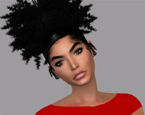 Sims 4 Black Girl Hairstyles